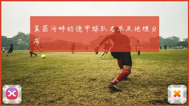 莱茵河畔的德甲球队名单及地理分布